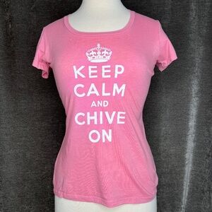Chive KCCO Tee | Pink